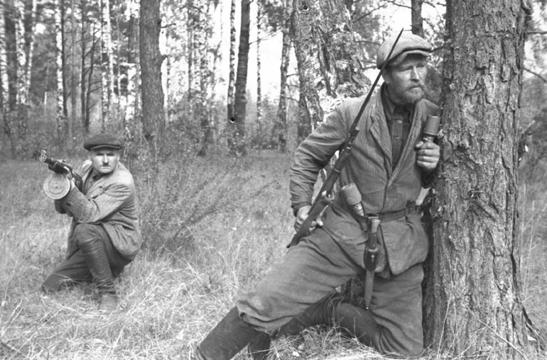 Советские партизаны в Белоруссии, 1943 год